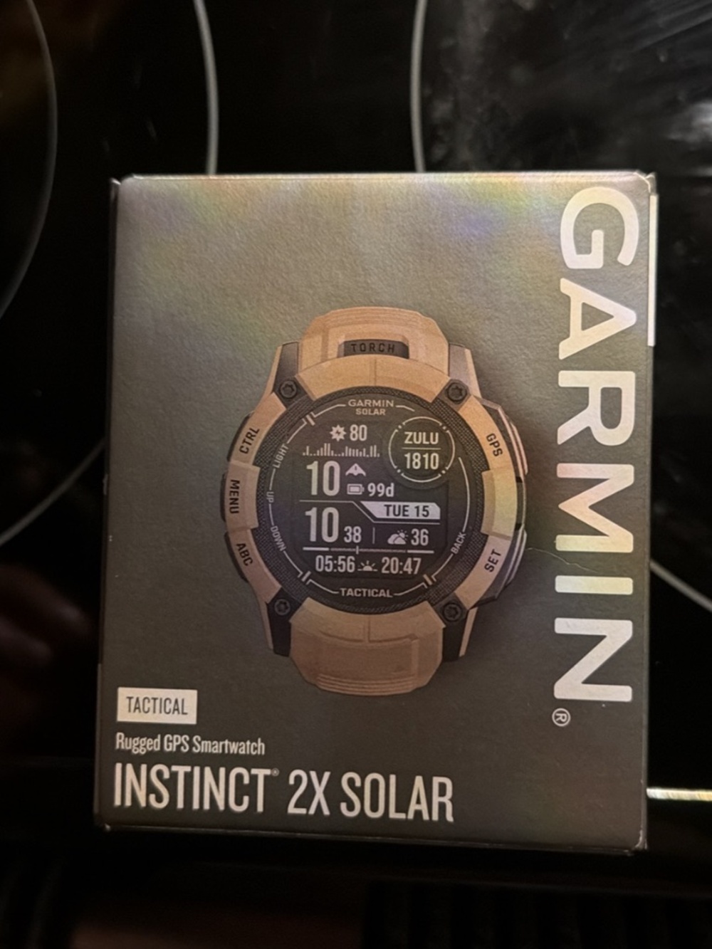 garmin instinct 2x tactical solar